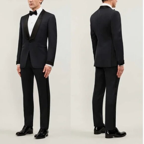 Classic Black Men's suit - Picture 1 of 11